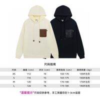 2023 Genuine  2023秋季新款经典皮牌连帽卫衣全棉卫衣面料420克帽衫男女同款