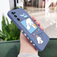 พิมพ์ด้านข้าง Cinnamoroll ศัพท์สำหรับ Realme 8 7 7i 6i 6 Pro C12 C15 C20 C21Y C25 C25S RENO 3 4 4G ค้นหา X3 LITE