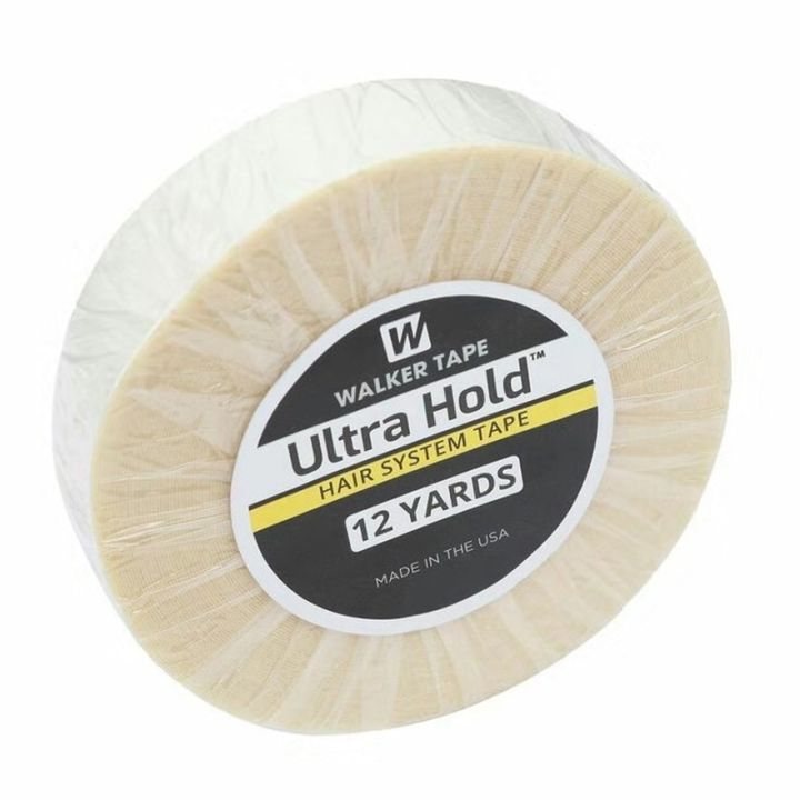 12yards-walker-tape-ultra-hold-white-ultra-hold-support-tape-double-sided-waterproof-adhesive-tape-for-tape-hair-extensi