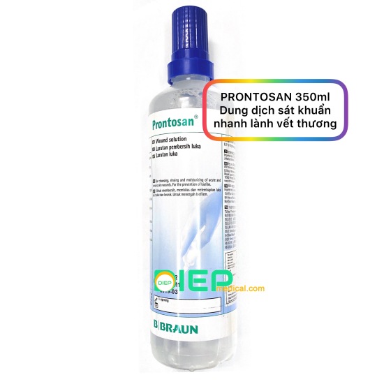 Prontosan 350ml - dung dịch sát khuẩn nhanh lành vết thương chính hãng - ảnh sản phẩm 2