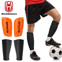 Worthdefence 1 Pair Soccer Football Shin Guards Teens Socks Pads Professional Shields Legging Shinguards Sleeves Protective Gear