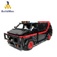 Buildmoc สถานีตำรวจเมืองของเล่นการศึกษาสำหรับเด็กผู้ชายที่บล็อกรูปยานพาหนะหน่วย SWAT รถบล็อกตัวต่อรถ RC