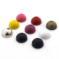 10pcs Colorful Dome Rivet Screw Spike Mushroom Dome Bolt Round Head Screws For Bag Shoes Garment DIY Leather Craft Accessories Nails Screws  Fasteners