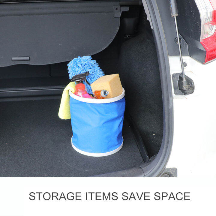 11l-large-capacity-folding-car-wash-bucket-multi-purpose-outdoor-fishing-storage-travel-folding-water-bucket