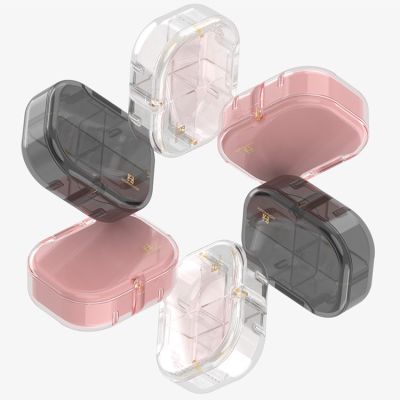 ♣☌ Pill Cases Splitters Plastic Portable Medicine Box Mini Sealed Magnetic Suction Portable Medicine Box Moisture Proof Pastillero