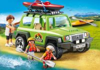 Playmobil 9154 Promotional Off-Road SUV Figure เพลย์โมบิล เซ็ตโปรโมชั่น รถครอบครัว SUV พร้อมเรือแคนู