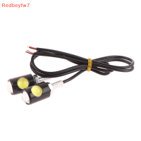 Re หลอดไฟป้ายทะเบียนรถจักรยานยนต์2ชิ้นหลอดไฟ LED ท้ายรถยนต์เลนส์ DC12V สลักเกลียวกำลังสูงอุปกรณ์เสริมสำหรับมอเตอร์ไซค์