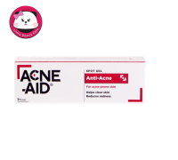 ACNE-AID SPOT GEL ANTI-ACNE 10G แอคเน่-เอด เจลแต้มสิว สำหรับสิวอุดตัน สิวอักเสบ ให้ผิวแลดูใสขึ้น