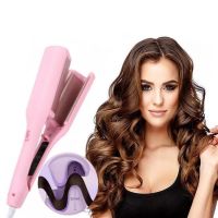 แบบพกพา Curling Iron ไอออนลบไฟฟ้า Splint เปียกแห้ง Curlers 32มม. คลื่นน่ารักไข่ม้วนผม Curlers Fast ความร้อนผม Waver