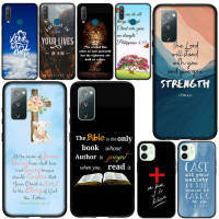 ซิลิโคน Coque อ่อนนุ่ม ปก H176 MA15 Bible Verse Jesus Christ Christian เคสโทรศัพท์ หรับ iPhone 14 13 12 11 Pro XS Max X XR 6 7 8 6S Plus 6Plus 7Plus 8Plus 7+ 8+ 6+ 14Plus Phone Casing + 14+ ProMax 11Pro 13Pro 12Pro 14Pro