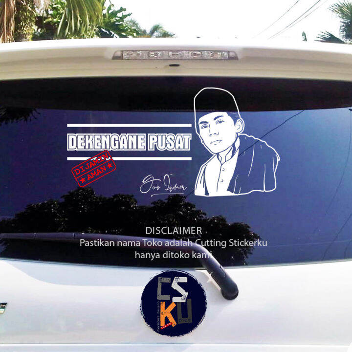 Cutting Stiker Dekengane Pusat Variasi Motor Mobil Sticker Kaca Gus Iqdam Islam Dakwah Sabilu 6917