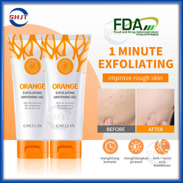 GMEELAN Orange Exfoliating Gel for Face Whitening 50g Face Whitening