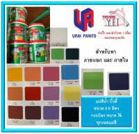 แม่สีน้ำพลาสติก Beauty EMULSION PAINT FOR EXTERIOR แม่สีน้ำ บิวตี้ ขนาดกระป๋อง 1/4 ( 0.9 ลิตร ) ทุกเฉดสี สีน้ำ