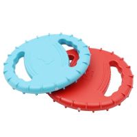 TPR 20CM Large Dog Indestructible Dog Flying Disc Squeaky And Floating For Outdoor Dog Training And Playing Toy Jouet Chien