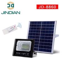 JDของเท้!! ไฟโซล่าเซลล์ สปอตไลท์ Solar LED รุ่น JD-8860 60w แสงสีขาว / แสงวอร์มไวท์ (ประกัน 1 ปี)