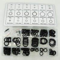 แหวนซีลยาง 125ชิ้น , 225 ชิ้น ชุด Grommet ยาง O-Ring ซีลปะเก็น 18 ขนาด สำหรับการป้องกันสายไฟปลั๊กและสายเคเบิล Rubber Seal Ring