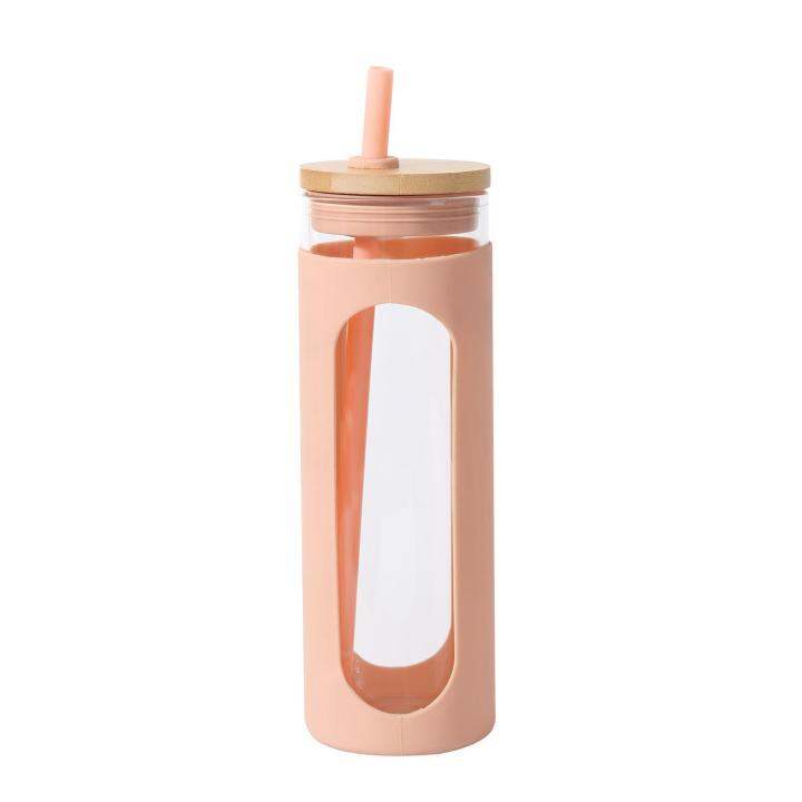 insulated-water-bottle-straw-lid-water-bottle-glass-water-bottle-with-straw-reusable-smoothie-cups-stainless-steel-water-bottles-sports-bottle-with-protective-sleeve-water-bottle-water-bottle-with-str