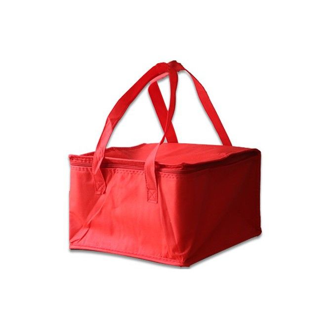 กระเป๋าเก็บความเย็น 10 นิ้ว 32*32*21 สีแดง