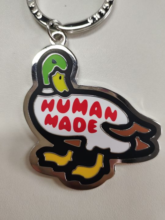 Heavy Human Made Keychain Duck Polar Bear Hot Dog Enamel Color