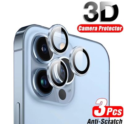 Metal Ring Camera Lens Protector for IPhone 11 12 13 Pro Max 13 Mini Camera Tempered Glass for IPhone 12Pro 11 Pro Max Lens Film