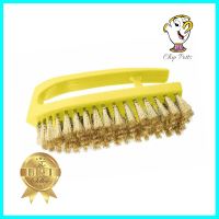 แปรงทองเหลืองทรงเตารีด ตราสมอ สีน้ำเงินBRASS SCRUB BRUSH WITH IRON HANDLE ANCHOR BLUE **สามารถออกใบกำกับภาษีได้ค่ะ**