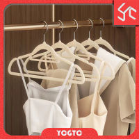 【YCGTC】ไม้แขวนเสื้อพลาสติก ไม้แขวนเสื้อ ไม้เเขวนผ้า ขอบพลาสติกกันลื่น ไม้แขวน ไม้แขวนพลาสติก ที่แขวนเสื้อ ขอบพลาสติกกันลื่น พร้อมส่ง