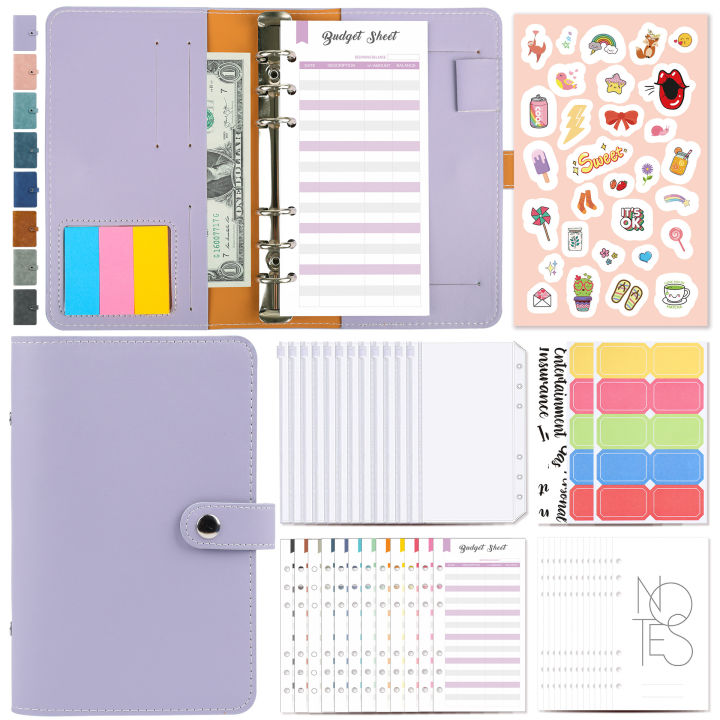 cash-envelopes-planner-organiser-notebook-binder-a6-budget