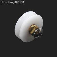 8pcs diameter 23mm Shower door rollersNylon roller groove V with M4x10 bolt