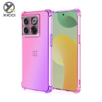 XICCI สำหรับ O Neplus 10ครั้ง5กรัม /Oneplus Ace Pro 5กรัมไล่โทนสีสีกรณีปกอ่อน TPU ซิลิโคนโทรศัพท์กรณีปกหลังกันกระแทกปลอก