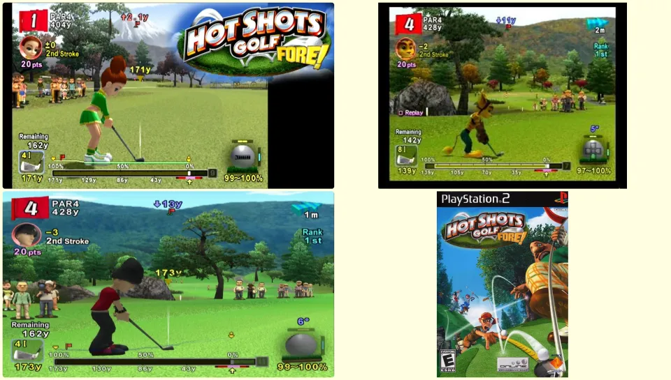 Lot Of 2 PS2 Games: Hot Shots Tennis (New) & Hot Shots Golf (used)  711719761020