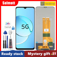 Salmatt Origina หน้าจอ LCD 6.6นิ้วสำหรับ Realme 10 5G/Realme 10S/Realme 9i 5G จอแสดงผล LCD แบบสัมผัสหน้าจอเครื่องอ่านพิกัดแทนการประกอบสำหรับ Realme 10 5G 10S 9i 5G RMX3663 RMX3612หน้าจอ LCD