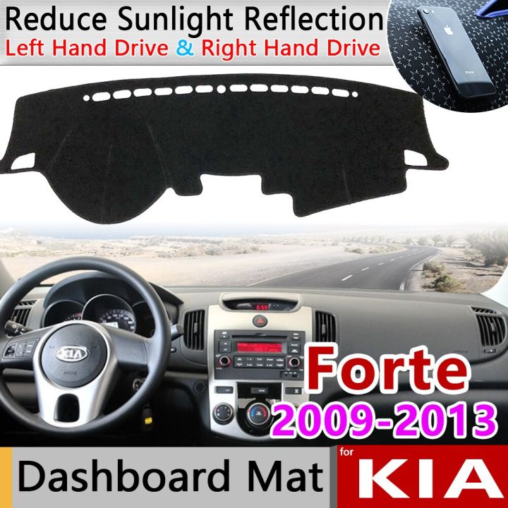 for KIA Forte 2009 2010 2011 2012 2013 TD Anti-Slip Mat Dashboard Cover  Sunshade Dashmat Carpet Accessories Cerato Vivaro Koup | Lazada