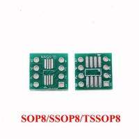 Yuxi อะแดปเตอร์ชุดแผงวงจร Pcb Smd Qfp LQFN หันไป Dip Sop Ssop Sot23 8 10 14 16 20 24 28 Smt เพื่อจุ่ม