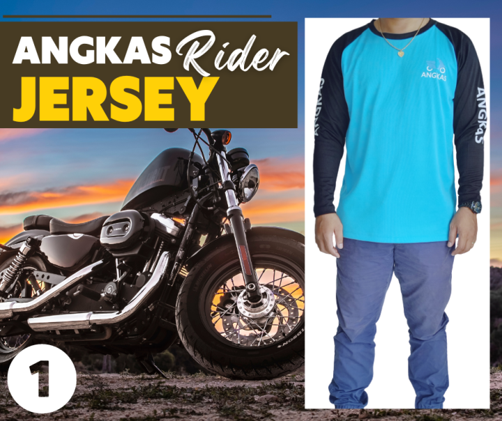 ANGKAS RIDER'S UNIFORM JERSEY ( MED TO 3XL ) | Lazada PH