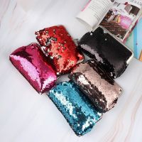 ☈✆ New Fashion Sequins Mini Wallet Clutch Pouch Portable Women Sequins Coin Purses Handbags Card Holder Keys Earphone Bags Square