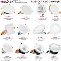 Mier 6วัตต์9วัตต์12วัตต์15วัตต์18วัตต์25วัตต์สมาร์ท RGB CCT LED ดาวน์ไลท์หรี่แสงได้สนับสนุน2.4กรัม RF ไร้สายระยะไกล WiFi APP Alexa การควบคุมเสียง *