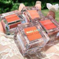 MAGIC CASA Ice Cube Blush+Highlight บลัชออน+ไฮไลท์ เนื้อครีม สีสวยมากๆ ตลับเล็กๆน่ารักสุดๆ โซคิ้วท์