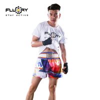 FLUORY base on the new fire fight muay Thai shorts leisure comfortable sports shorts for men and women sanda boxing personality clothing