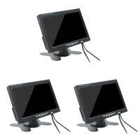 3X Mini TV 7 Inch HD Monitor 800X480 Portable Car LCD Screens on DVD/CMMB Two Input for Passenger Cars Trucks