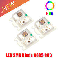 20ชิ้นกระพริบ LED SMD ไดโอด0805 RGB Diodo แฟลช Alto Brilho Diod 0807 RGB แฟลช LED เปลี่ยนสีได้อย่างรวดเร็วแฟลชช้าแฟลช