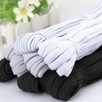 ❣❆ 3/4/5/6/8/10MM White/black Flat Elastic Bands Elastic rubber band wedding Garment elastic tape for DIY sewing Stretch Rope acces