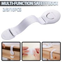 ☸㍿▲ 2/5/10pcs Child Safety Protection Locks Baby Drawer Door Cabinet Lock Multi-functional Security Protection Locker For Furniture