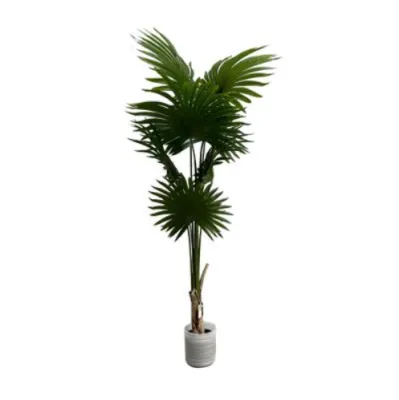 Artificial tree "California palm tree" height 160 cm. size 40 x 50 x 160 cm. - green
