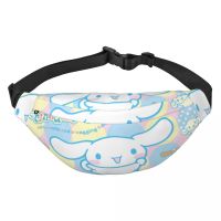 Sugarbunnies Fanny Pack Men Women Custom Japanese Animation TV Sling Crossbody Waist Bag for Running Phone Money Pouch Running Belt