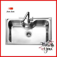 ซิงค์ฝัง 1 หลุม MEX SUMO3 สเตนเลสBUILT-IN SINK MEX SUMO3 1B STAINLESS STEEL **หมดแล้วหมดเลย**