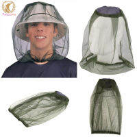 Mosquito Net Hat 70d Nylon Fly Netting Hood Fishing Cap Anti-bee Safety Survival Outdoor Tool For Hiking Camping