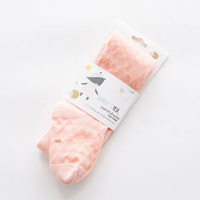 YWHUANSEN Summer Mesh Children Tights Soft Thin Toddler Tights Cotton Baby Stockings Pantyhose Sticky Baby Girl Childrens Pant
