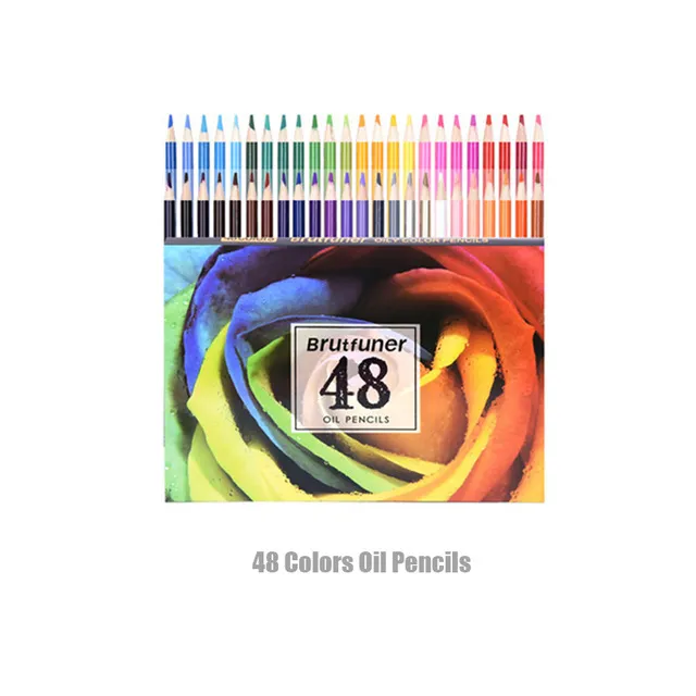 48/72/120/160 color professional oil paint color pencil set artist