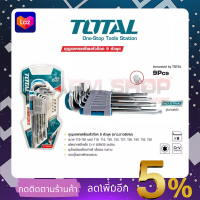 TOTAL กุญแจหกเหลี่ยมหัวท๊อค 9PCS รุ่น THT-106392