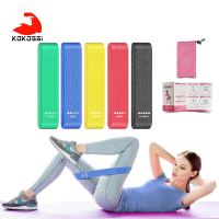 KoKossi Resistance Bands Elastic Bandage Yoga Tension Band Pilates Fitness Accessories Home Gym Slimming Equipment Fitness Tools Exercise Bands